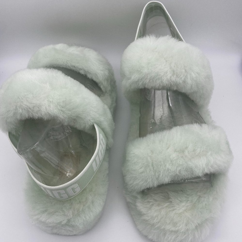 UGG Women’s “Oh Yeah” slippers in retro mint